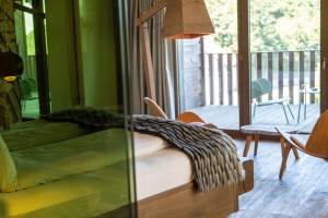 Chalet Hotel Le Collet, Haute Vosges, Chambre Confort + Terrasse
